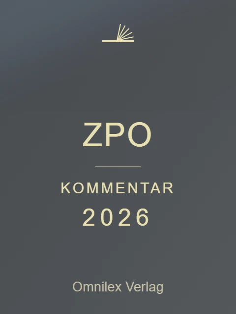 ZPO Kommentar 2026