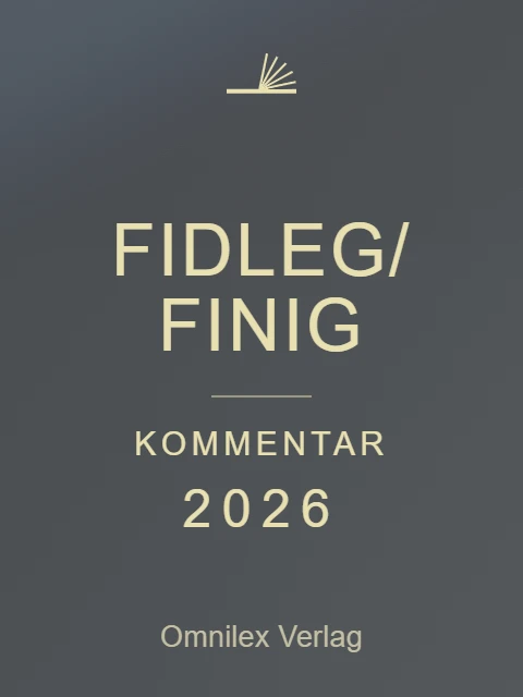 FIDLEG/FINIG Kommentar 2026